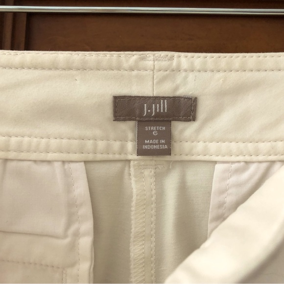 EUC J.Jill off white stretch jeans - Picture 5 of 5